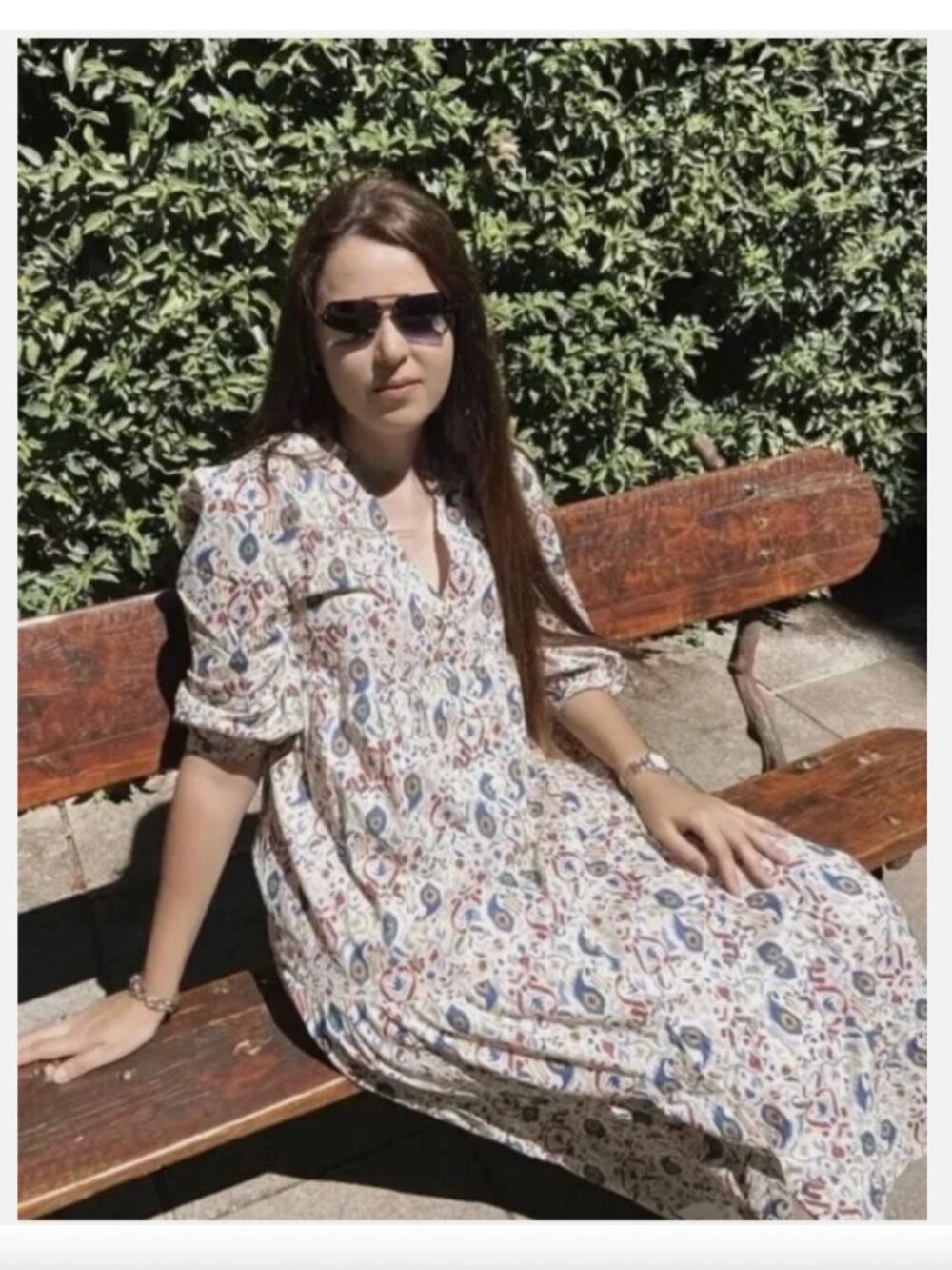 Zara Tiered Ruffle Button Front Midi Dress - Picture 4 of 16